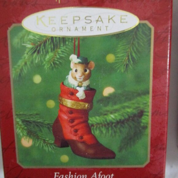 HALLMARK " FASHION AFOOT " FIRST 3 IN SERIES-2000-2001-2002 - Picture 2 of 4